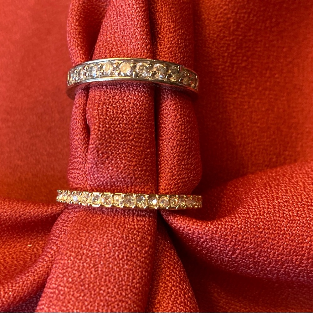 Fashion Rings, unmatched set of 2